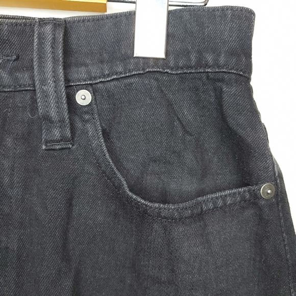 Madewell Rigid Denim A-line Mini Skirt Lunar Wash - Picture 12 of 16